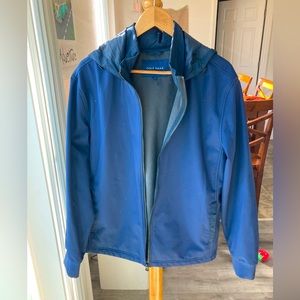 Cole Haan Light Weight Mens Jacket Navy Blue